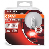 Галогенные лампы H7 Osram Night Breaker Silver DuoBox 64210NBS-HCB