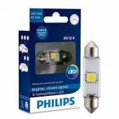 Светодиодная лампа SV8,5 Philips X-treme Ultinon LED 12V 6000К (43мм)