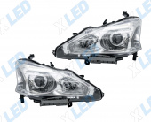 �������� ��� Nissan Teana (2013-2020) � bi-led ������� �6 X-LED, ����������� �������