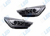�������� ��� Hyundai Solaris (2017-2020) � bi-led ������� �V3 X-LED