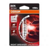 Галогенная лампа H1 Osram Night Breaker Unlimited 64150NBU-01B