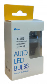    W21/5W X-LED (6*3020SMD) Canbus 12-24V Red