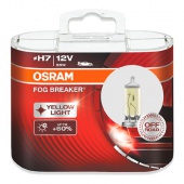 Галогенные лампы H7 Osram Fog Breaker DuoBox 62210FBR-HCB