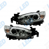�������� ��� Mazda 6 GJ (2012-2018) � bi-led ������� �4 X-LED, ����������� �������