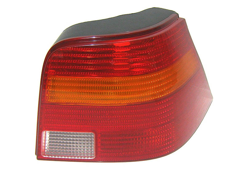 VW Golf IV (1J1, 1J5) 09/97-> Фонарь задний (противотуманный свет; задний ход; жёлтый/красный) прав.