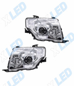 �������� ��� Mitsubishi Pajero (2007-2010) � bi-led ������� �V5 X-LED
