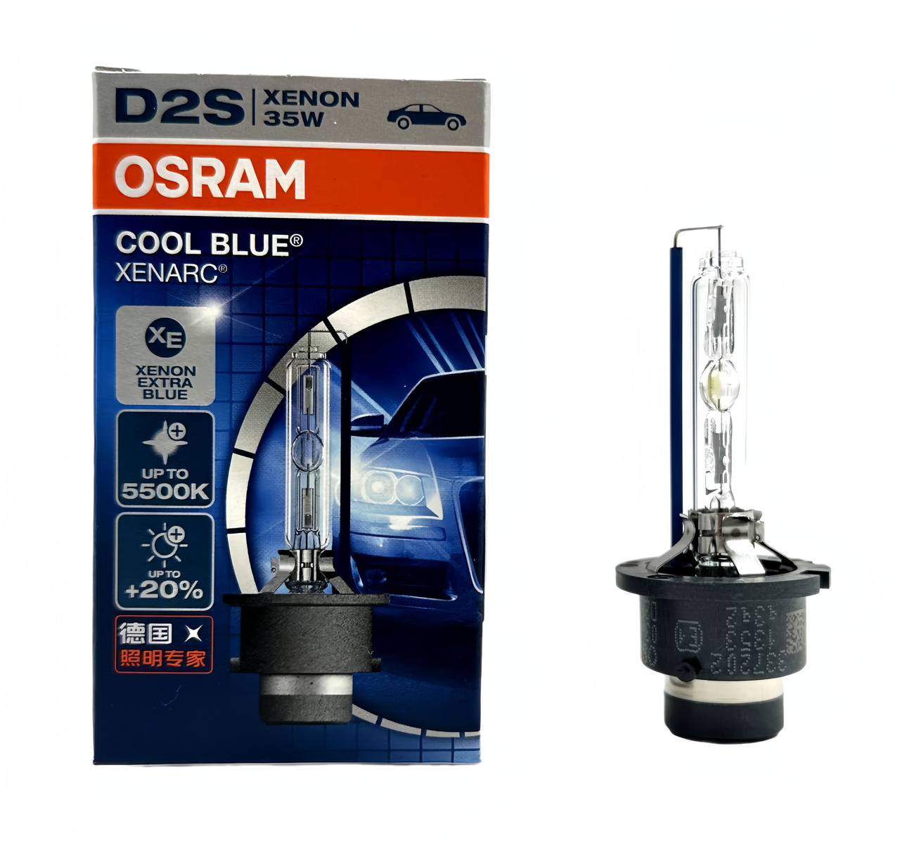   D2S Osram Cool Blue Xenarc 66240CB (5500)