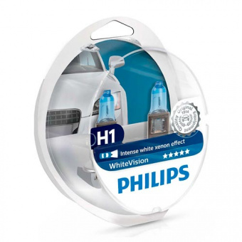   H1 Philips White Vision 12V 12258WHVSM
