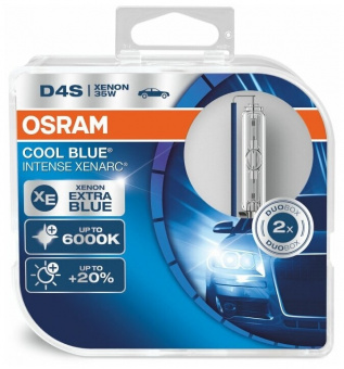 Лампа ксеноновая Osram D4S XENARC COOL BLUE INTENSE 6000K