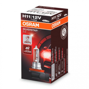 ���������� ����� H11 Osram Silverstar 2.0 64211SV2