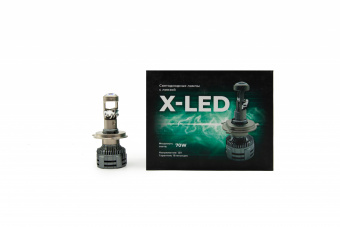 �������� ������� ����-���� H4 X-LED 5500K, 70W